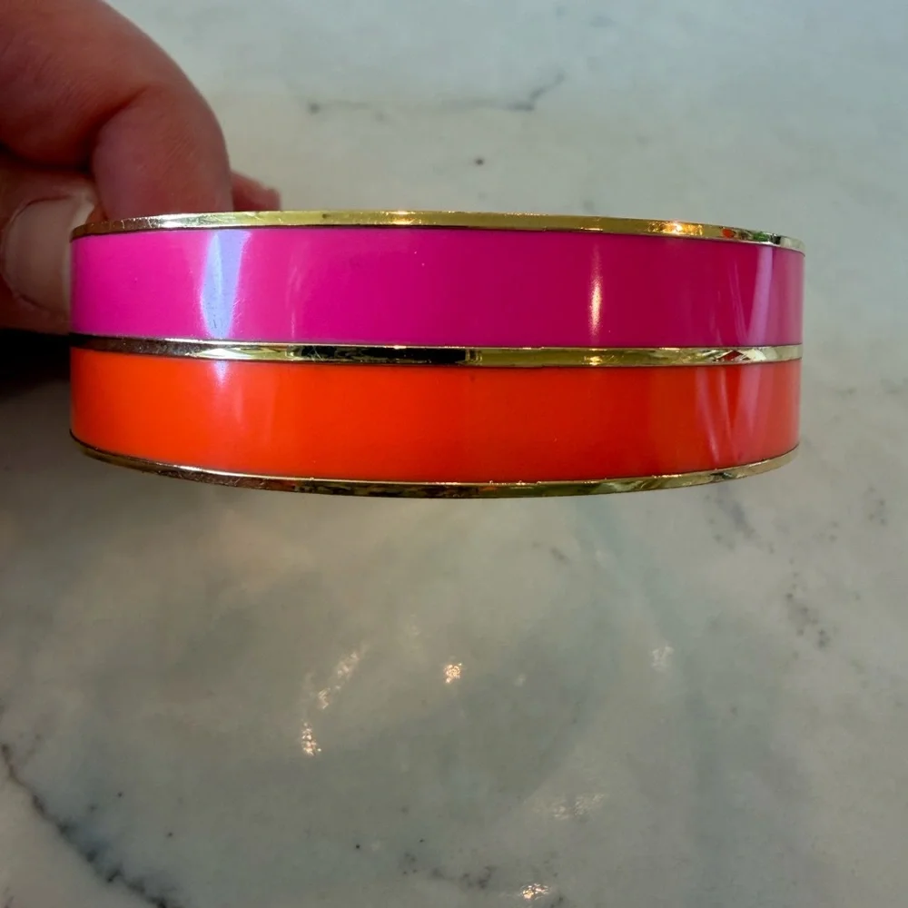 Kate Spade Enamel Bangle Bracelet - Picture 2 of 6